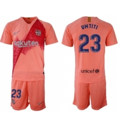 Barcelona #23 Umtiti Third Soccer Club Jersey