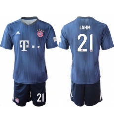 Bayern Munchen #21 Lahm Third Soccer Club Jersey