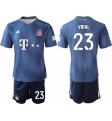 Bayern Munchen #23 Vidal Third Soccer Club Jersey