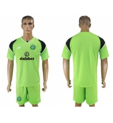 Celtic Blank Green Goalkeeper Soccer Club Jersey