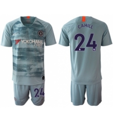 Chelsea #24 Cahill Third Soccer Club Jersey
