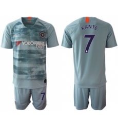 Chelsea #7 Kante Third Soccer Club Jersey
