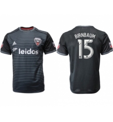 D.C. United #15 BirBasketballum Home Soccer Club Jersey