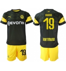 Dortmund #19 Dahoud Away Soccer Club Jersey