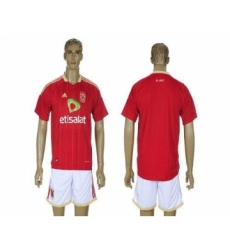 El Ahly Blank Red Home Soccer Club Jersey