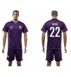 Florence #22 Rossi Home Soccer Club Jersey