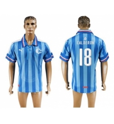Guadalajara #18 Calderon Blue Soccer Club Jersey