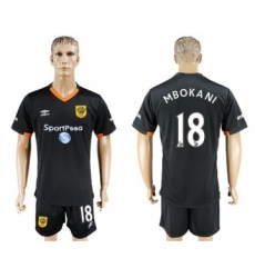 Hull City #18 Mbokani Away Soccer Club Jersey