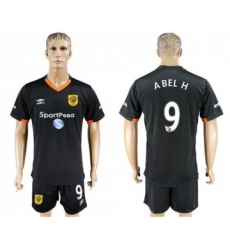 Hull City #9 ABEL H Away Soccer Club Jersey
