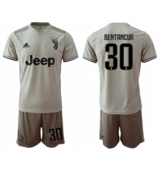 Juventus #30 Bentancur Away Soccer Club Jersey