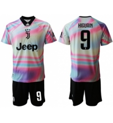 Juventus #9 Higuain Anniversary Soccer Club Jersey