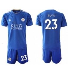 Leicester City #23 Silva Home Soccer Club Jersey