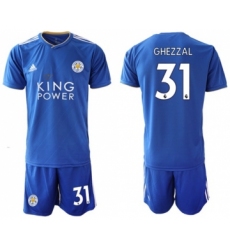 Leicester City #31 Ghezzal Home Soccer Club Jersey