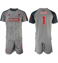 Liverpool #1 Klopp Third Soccer Club Jersey