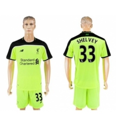 Liverpool #33 Shelvey Sec Away Soccer Club Jersey