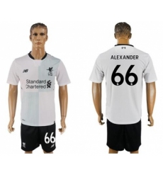 Liverpool #66 Alexander Away Soccer Club Jersey