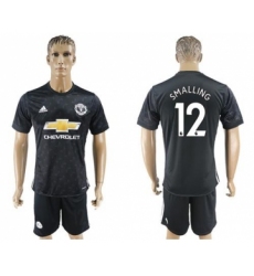 Manchester United #12 Smalling Away Soccer Club Jersey