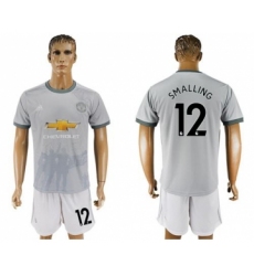Manchester United #12 Smalling Sec Away Soccer Club Jersey
