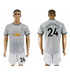 Manchester United #24 Fosu-Mensah Sec Away Soccer Club Jersey