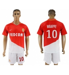 Monaco #29 Mbappe Home Soccer Club Jersey