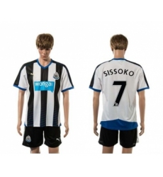 Newcastle #7 SISSOKO Home Soccer Club Jersey