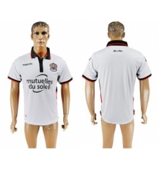 OGC Nice Blank Away Soccer Club Jersey