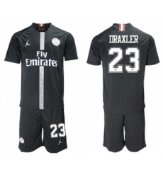Paris Saint-Germain #23 Draxler Home Jordan Soccer Club Jersey