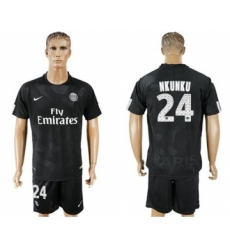 Paris Saint-Germain #24 Nkunku Sec Away Soccer Club Jersey