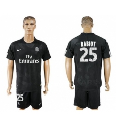 Paris Saint-Germain #25 Rabiot Sec Away Soccer Club Jersey