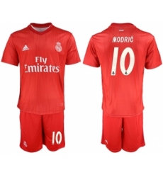 Real Madrid #10 Modric Third Soccer Club Jersey