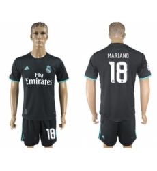 Real Madrid #18 Mariano Away Soccer Club Jersey