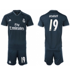 Real Madrid #19 Achraf Away Soccer Club Jersey