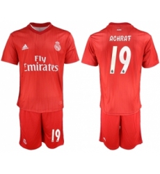 Real Madrid #19 Achraf Third Soccer Club Jersey