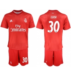 Real Madrid #30 Luca Third Soccer Club Jersey