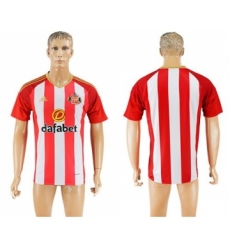 Sunderland Blank Home Soccer Club Jersey