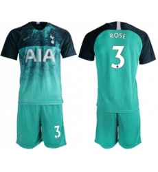 Tottenham Hotspur #3 Rose Third Soccer Club Jersey