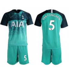 Tottenham Hotspur #5 Vertonghen Third Soccer Club Jersey
