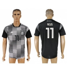 Germany #11 Reus Black Soccer Country Jersey