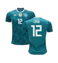 Germany #12 Leno Away Soccer Country Jersey