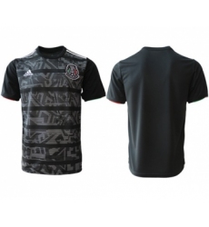 Mexico Blank Black Soccer Country Jersey