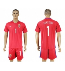 Norway #1 Jarstein Home Soccer Country Jersey