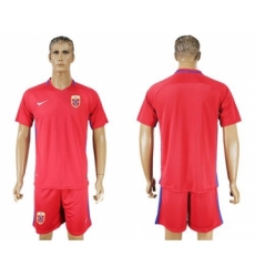 Norway Blank Home Soccer Country Jersey