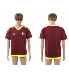 Venezuela Blank Home Soccer Country Jersey