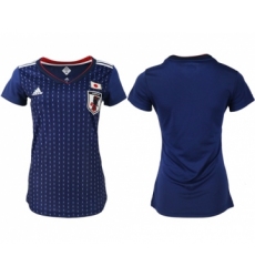 Women's Japan Blank Home Soccer Country Jersey