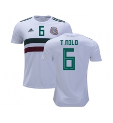 Mexico #6 T.Nilo Away Kid Soccer Country Jersey