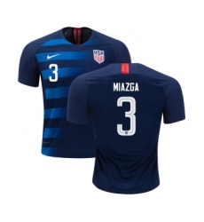USA #3 Miazga Away Kid Soccer Country Jersey