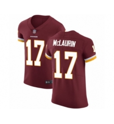 Men's Washington Redskins #17 Terry McLaurin Burgundy Red Team Color Vapor Untouchable Elite Player Football Jersey