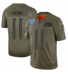 Women's Tennessee Titans #11 A.J. Brown Limited Camo 2019 Salute to Service Football Jersey