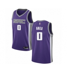 Men's Sacramento Kings #0 Trevor Ariza Authentic Purple Basketball Jersey - Icon Edition
