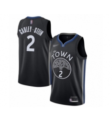 Youth Golden State Warriors #2 Willie Cauley-Stein Swingman Black Basketball Jersey - 2019 20 City Edition